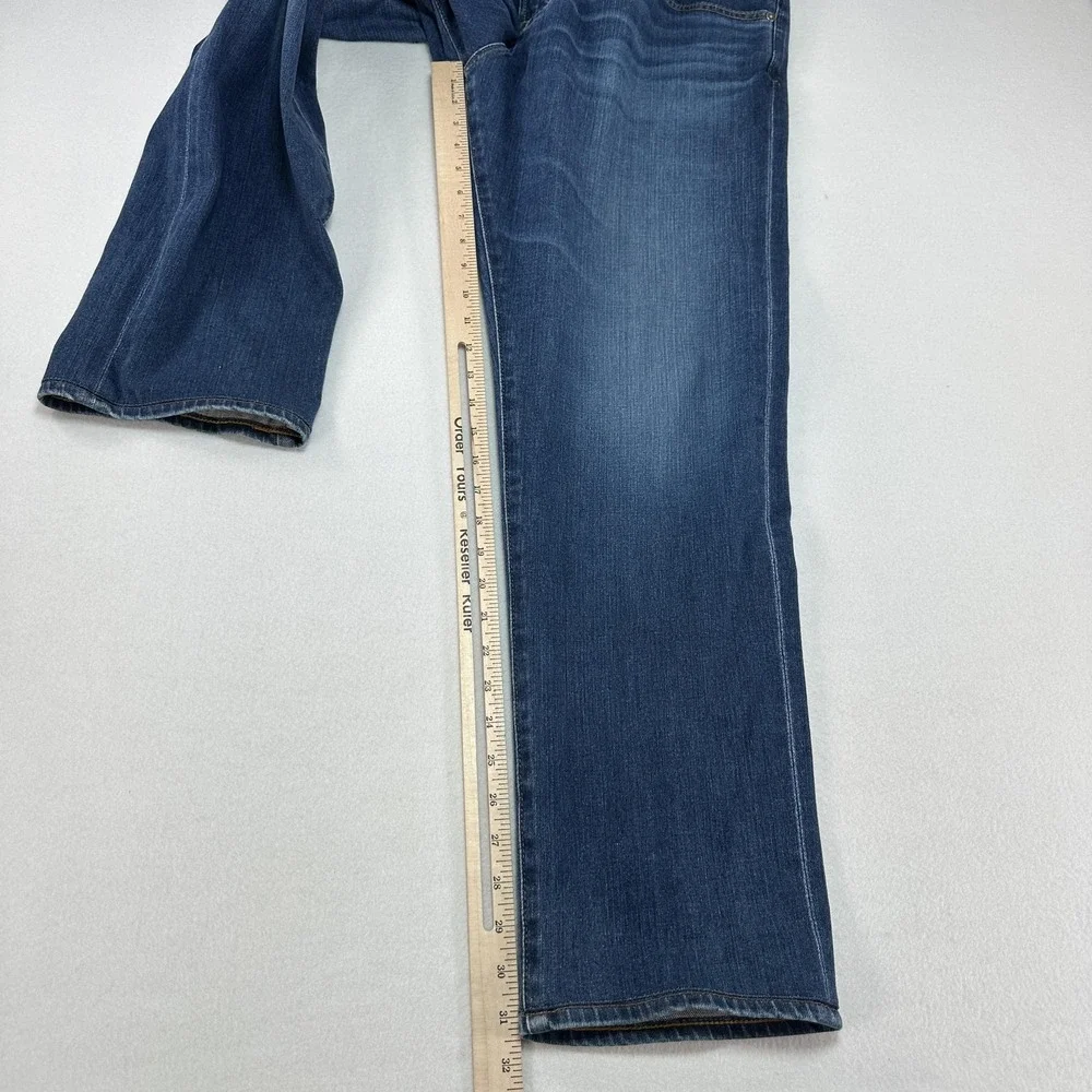 AG Adriano Goldschmied The Tellis Jeans Mens 40x32 Blue Slim Stretch Denim 360